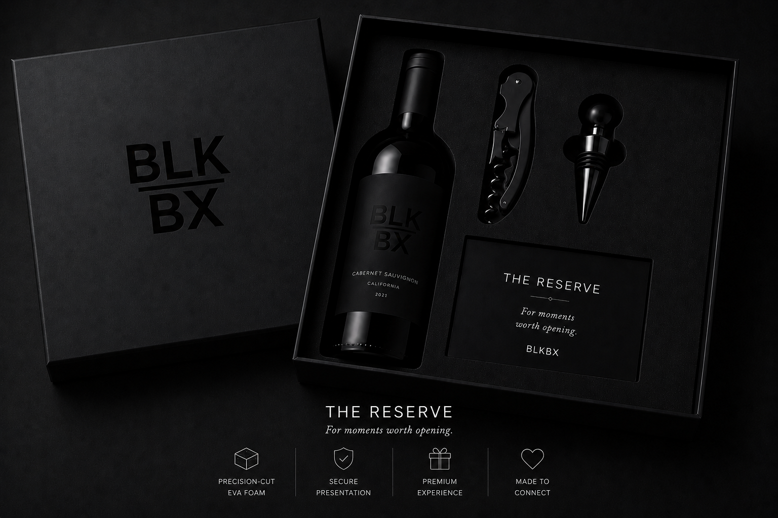The Reserve BLKBX concept